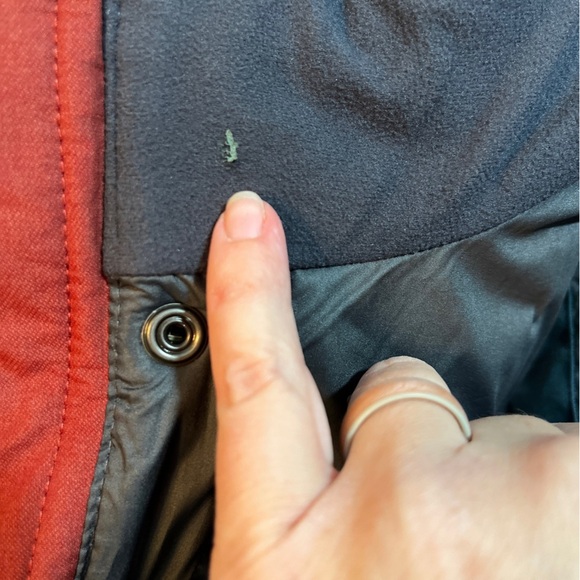 Columbia Men's Small Rust and Blue Puffer Vest Preppy Transitional Outdoor - Picture 12 of 16